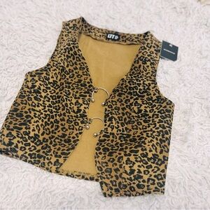 SOLD ON DEPOP Love Too True Pierced vest BNWT